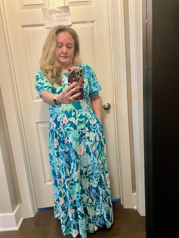 Ameilia Elbow Sleeve Midi Dress Lilly Pulitzer