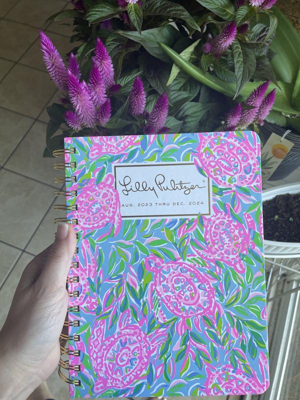 NEW Lilly Pulitzer 2023 Weekly Planner Agenda & Stickers MEDIUM Size The  Turtle
