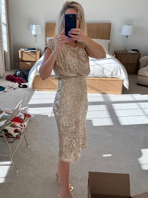 Aylin Sequin Midi Dress | Lilly Pulitzer