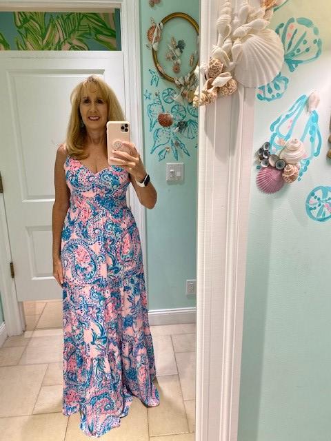 lilly pulitzer melody maxi dress