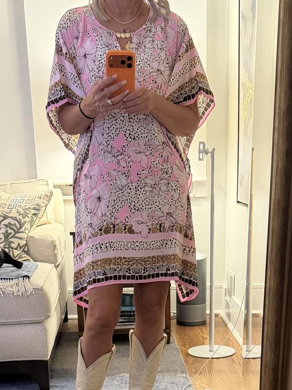 Lindamarie Silk Caftan | Coco Beach | Lilly Pulitzer