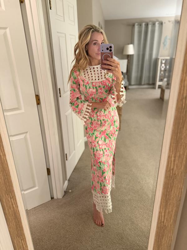 Strothers Stretch Maxi Shift Caftan | Lilly Pulitzer