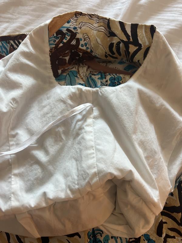 Customer photo for "Beautiful Cotton comfy dress with prefect seems"