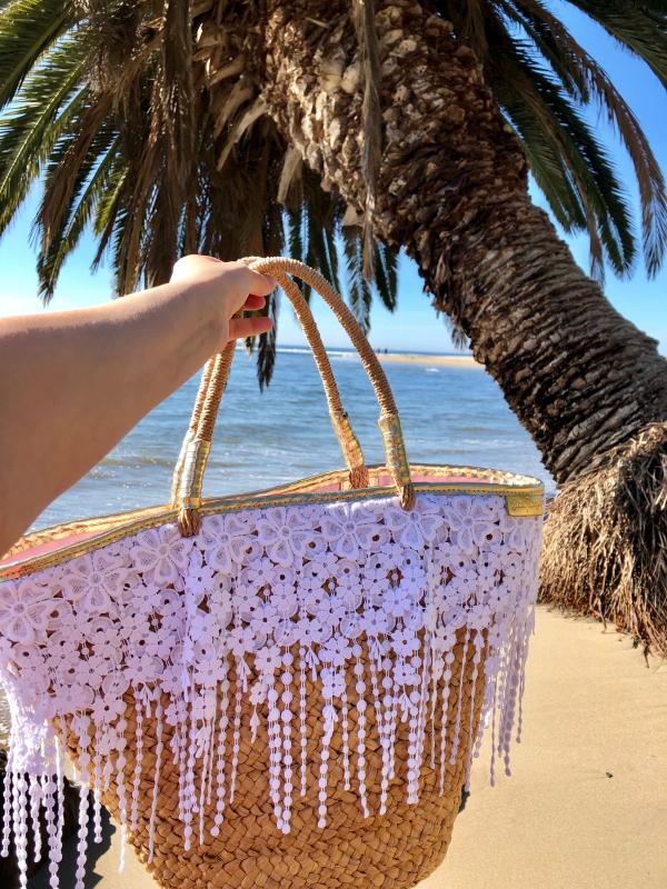 lilly pulitzer straw tote