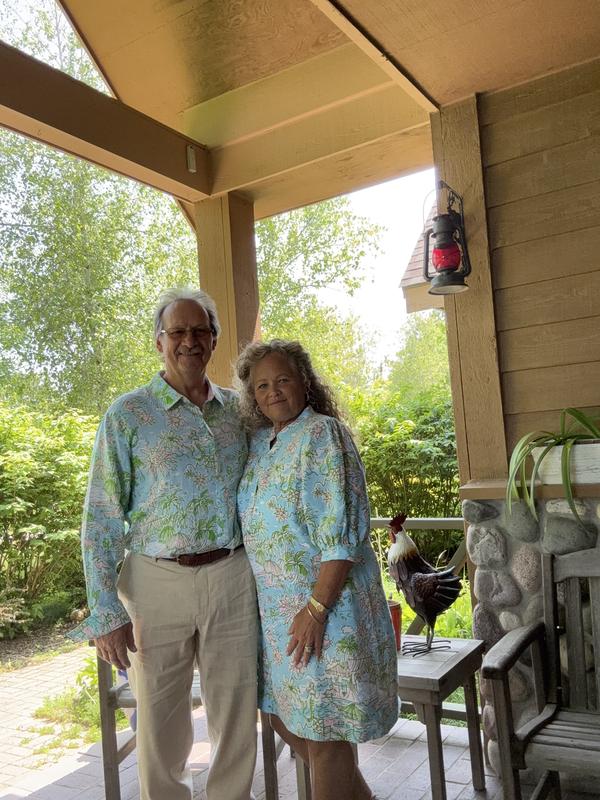 chinese dress ladies Lilly Pulitzer Mialeigh Linen Dress Jacaranda Blue Simply The Zest –  Fenwick Float-ors main image 0