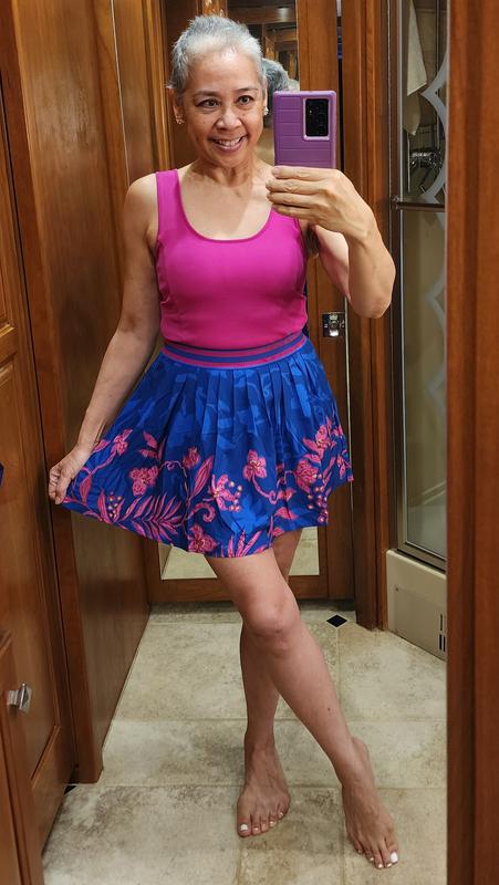 Mini-jupe Imprimée Ananas Lilly Pulitzer - Taille 4 - Occasion En Très Bon état