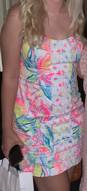 Lilly pulitzer fiesta stretch dress best sale