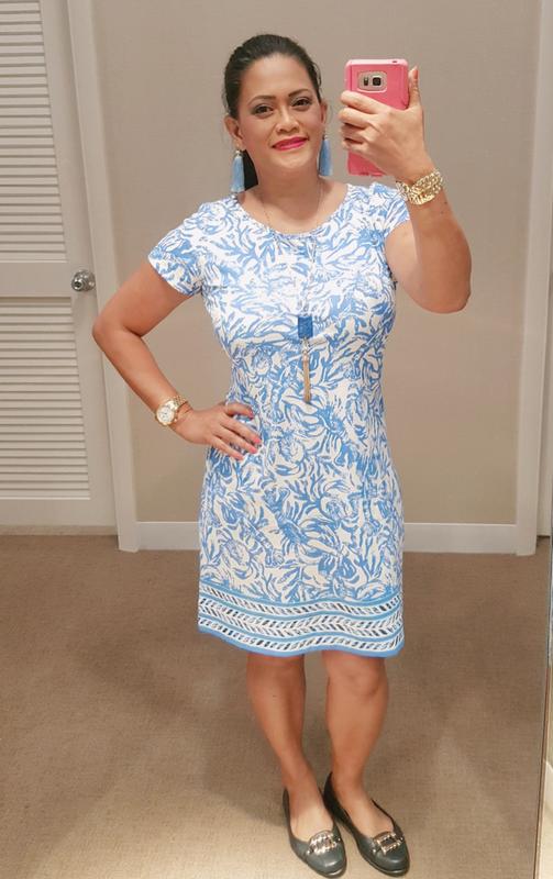 lilly pulitzer short sleeve marlowe dress