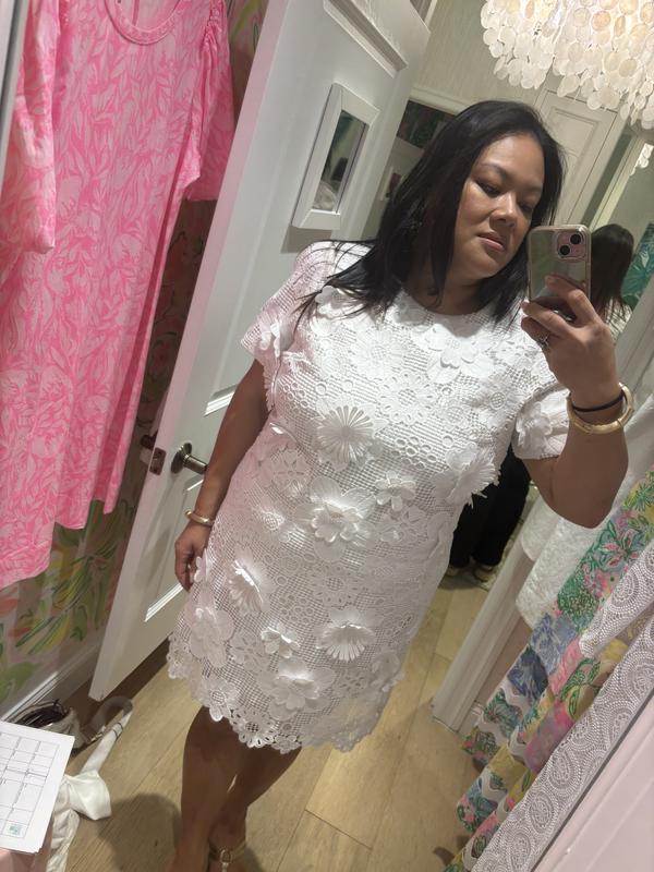 chinese dress ladies Sasha Floral Lace Tied Strap Dress by Threaded Pear – Zulily main image 0