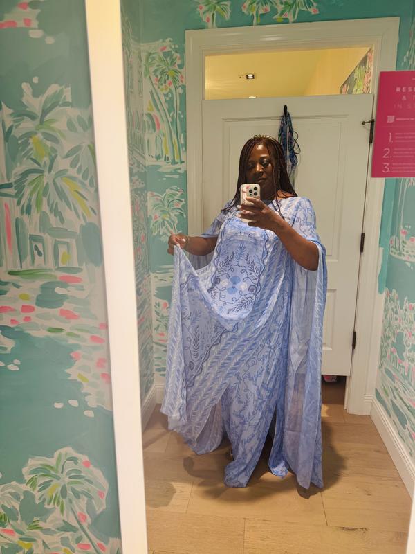 Kingston Silk Maxi Caftan | Lilly Pulitzer