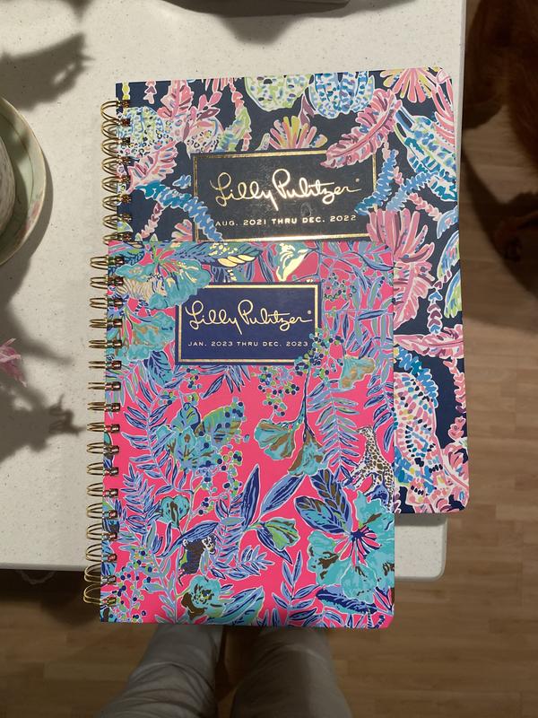 Lilly Pulitzer Agenda Size Comparison