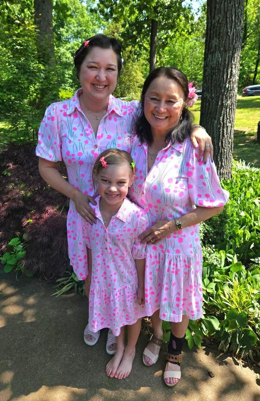 Girls Mini Bingley Dress | Crocodile Green | Lilly Pulitzer