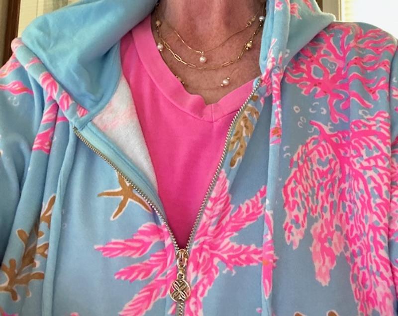 Avida Zip-Up Terry Hoodie | Lilly Pulitzer