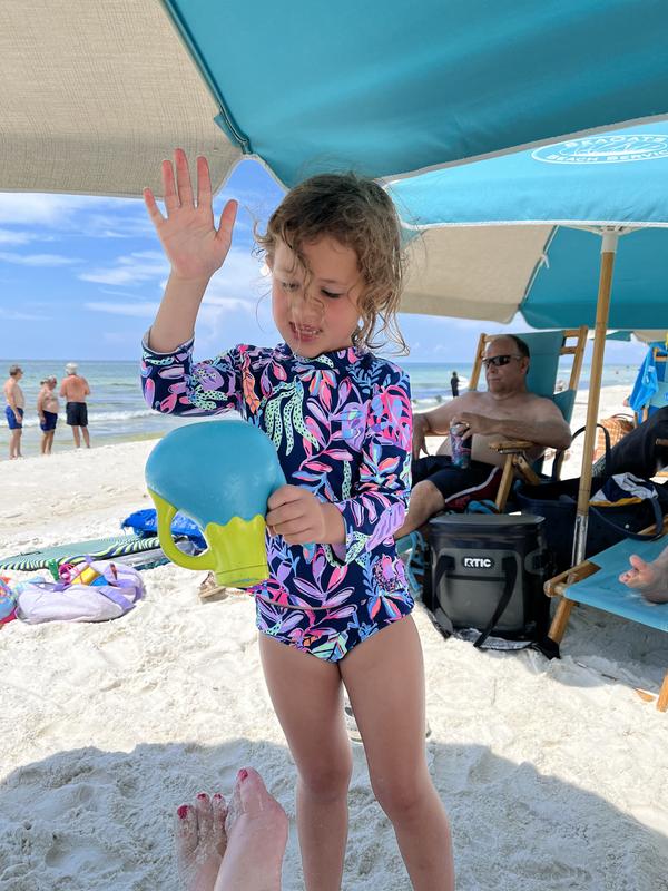 UPF 50+ Girls Bobby Rashguard Set | Lilly Pulitzer