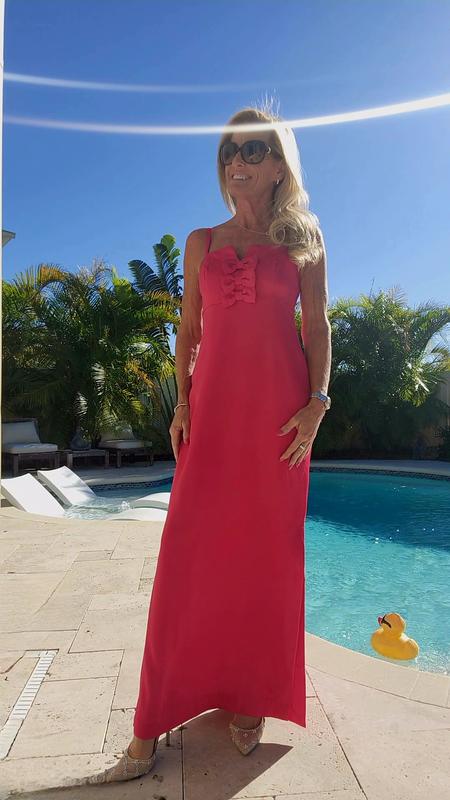 halter neck petite maxi dress Chi Chi Petite Halter Neck Satin Maxi Dress in Lilac, Size 4