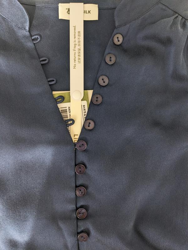 Misaligned buttons on this shirt