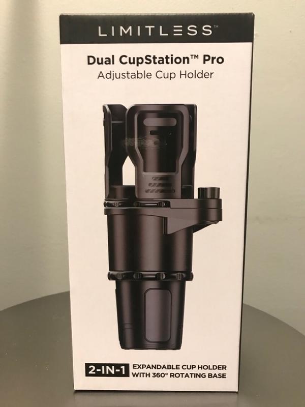 Dual CupStation Pro – 2-In-1 Expandable Cup Holder with 360° Rotating –  Limitless Innovations