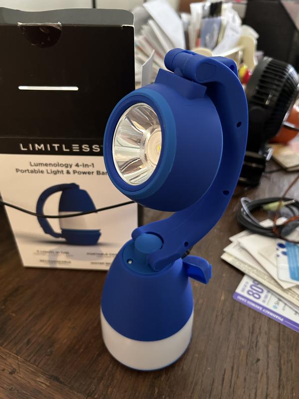 Lumenology 4-In-1 Portable Flashlight, Lamp, & Lantern with USB Power –  Limitless Innovations