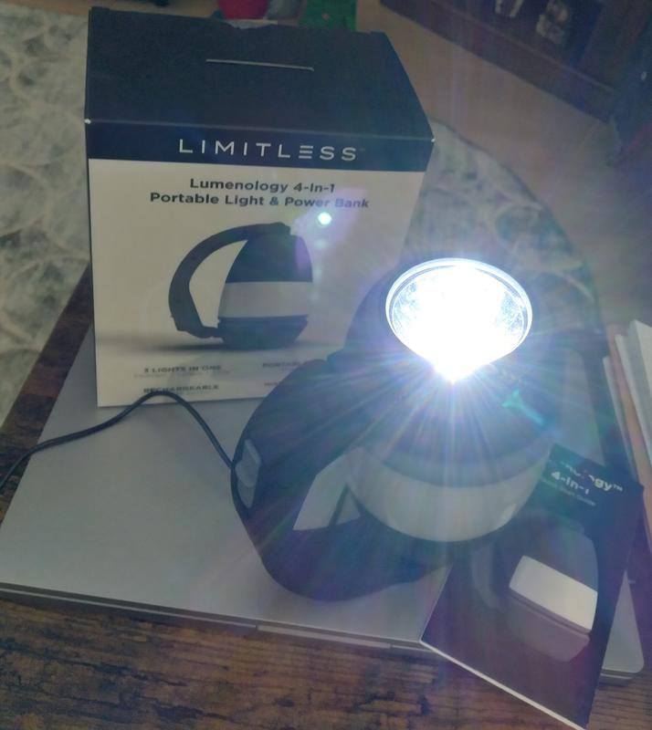 Lumenology 4-In-1 Portable Flashlight, Lamp, & Lantern with USB Power –  Limitless Innovations