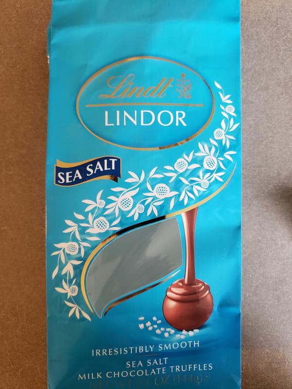 Lindor Milk Chocolate with Sea Salt Truffles, 5.1 oz, 3 Pack - Individually  Wrapped, Perfect for Sharing, Unique Flavor Combination in the Snacks &  Candy department at