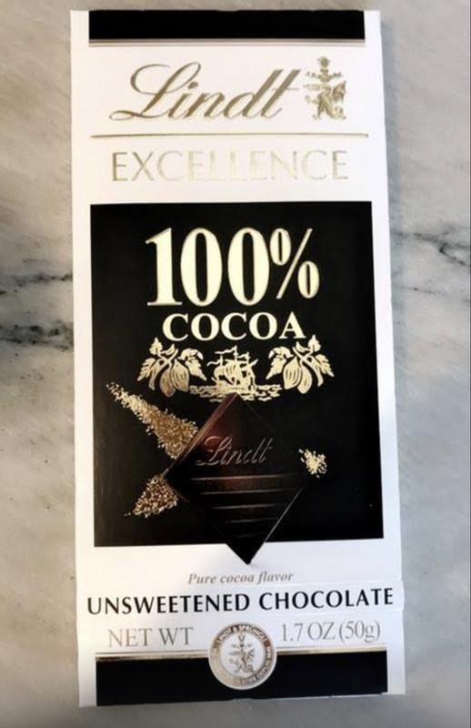 100% Cocoa Dark Chocolate EXCELLENCE Bar (1.7 oz)