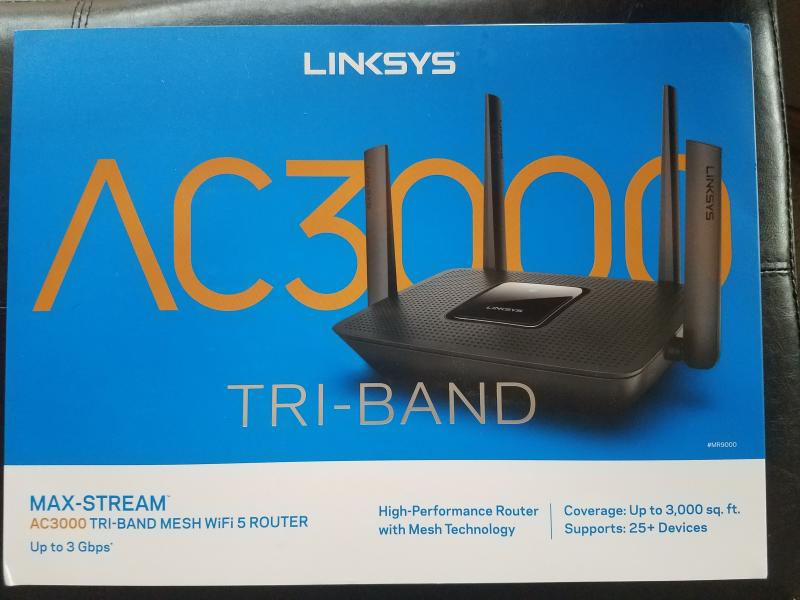 Mr9000 Max Stream Ac3000 Tri Band Mesh Wifi 5 Router Linksys
