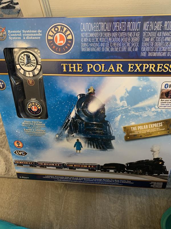 Lionel the polar express lionchief train set with bluetooth train set on sale