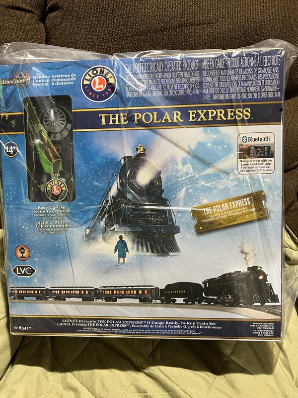 Lionel the polar express lionchief train set with bluetooth online