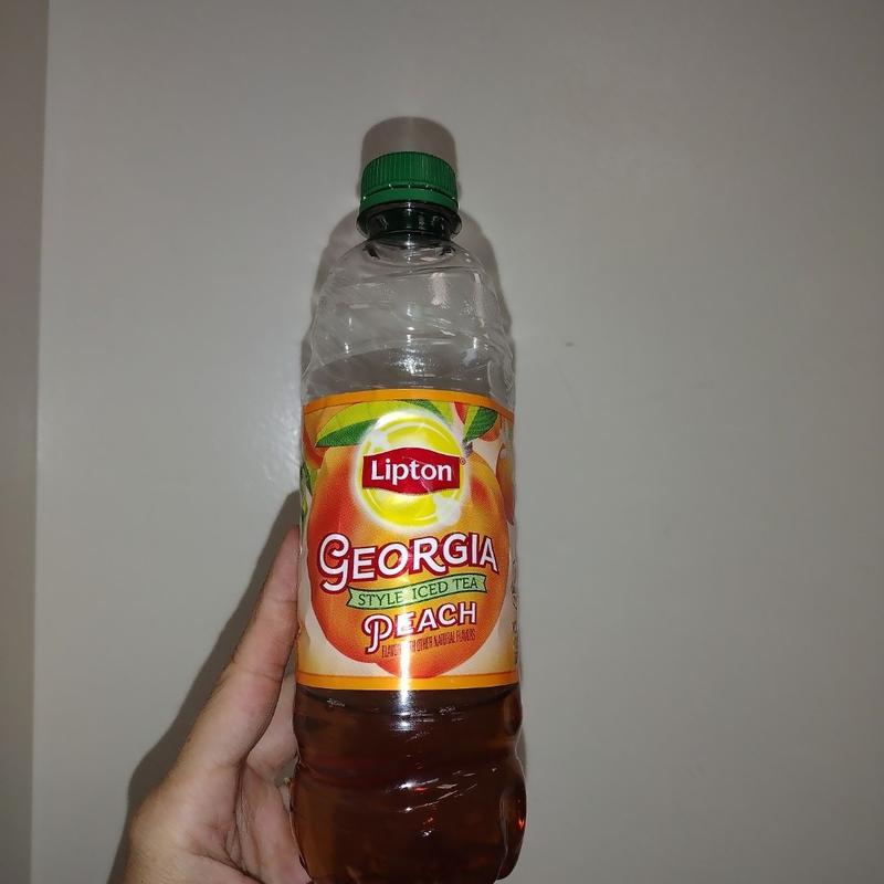  Lipton Georgia Style Iced Tea, Peach, 64 fl oz