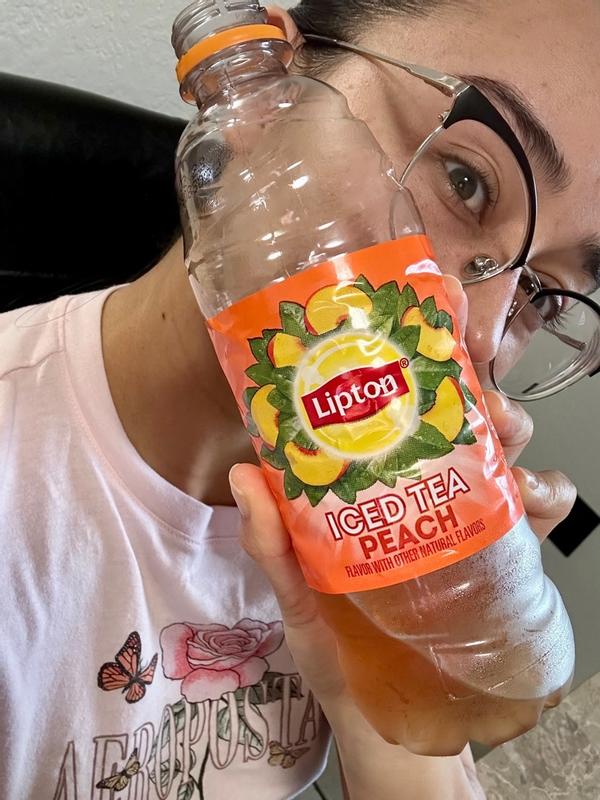 Lipton Peach Iced Tea, 16.9 oz, 12 Pack