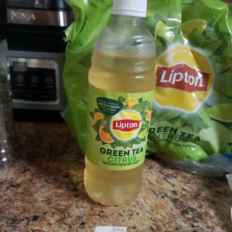  Lipton Citrus Green Tea, 20 oz Bottles (12-Pack) : Everything  Else