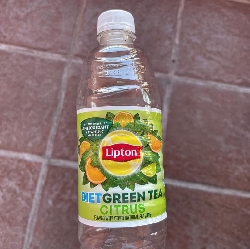Diet Lipton Green Tea, Citrus (12 Count, 16.9 Fl Oz Each) : Grocery &  Gourmet Food 