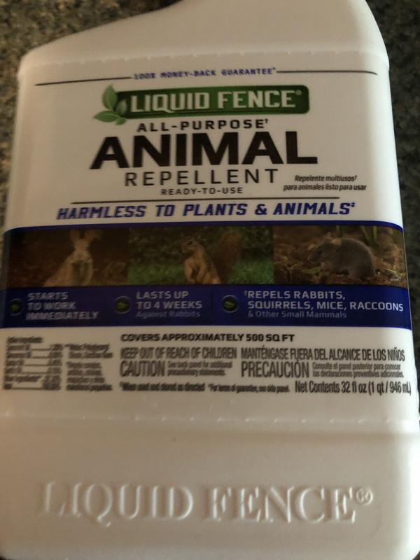 Liquid Fence All Purpose Animal Repellent At