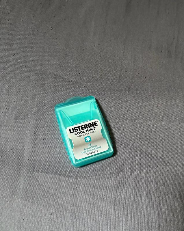 GRANT NECK PACK 10枚入り + ミスト30ml POCKETPAKS® Cool Mint Fresh Breath Strips | LISTERINE®