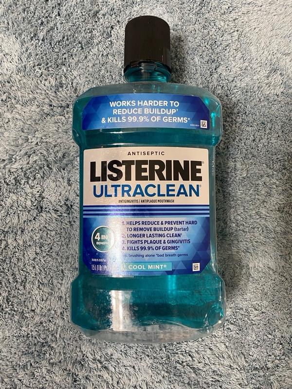 Listerine Ultraclean Antiseptic Antigingivitis Mouthwash for