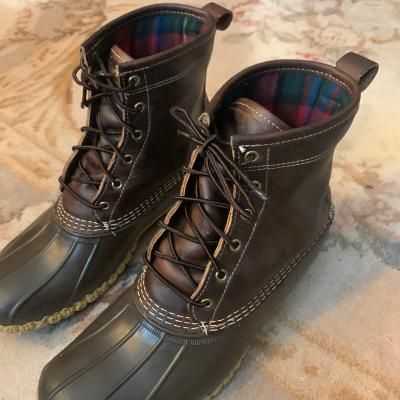 mens ll bean boots 8 thinsulate