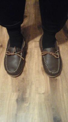 ll bean moosehide slippers