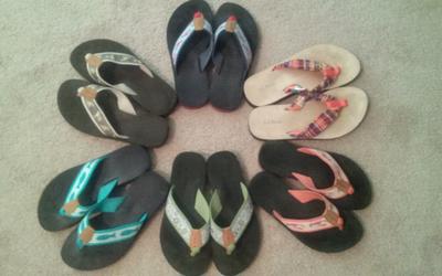 ll bean maine isle flip flops