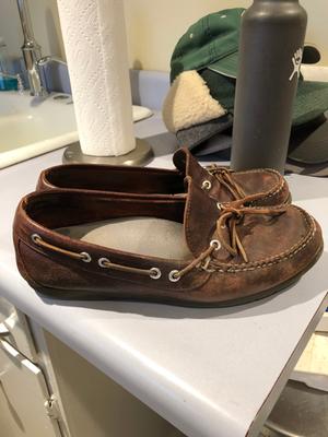 ll bean leather moccasins