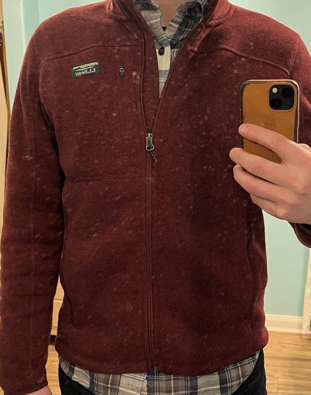 Customer photo for "Poor zipper stitching = weird fit"