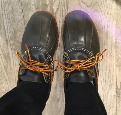 ll bean rubber moc womens