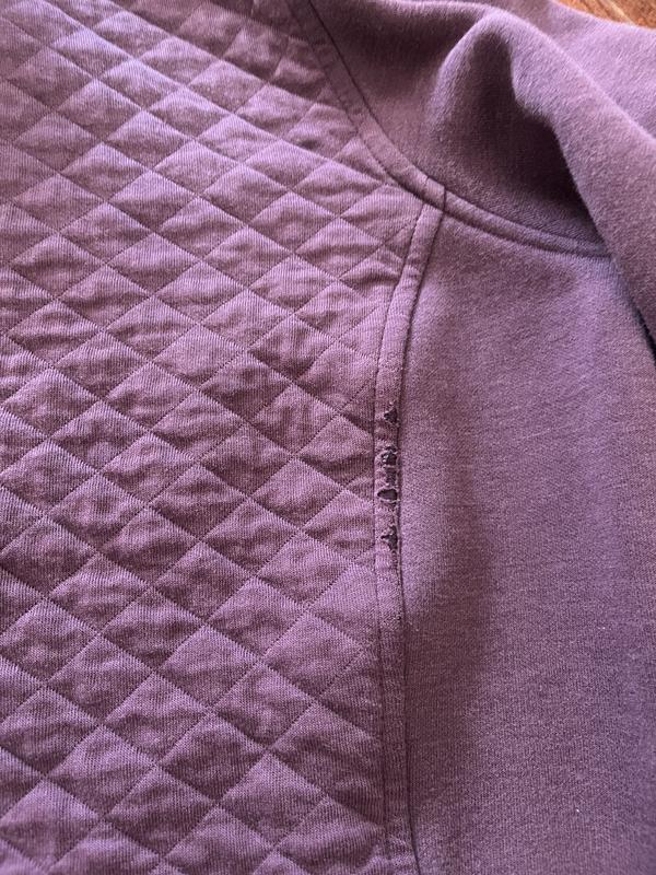 Customer photo for "Looks and fits great, but poor quality"