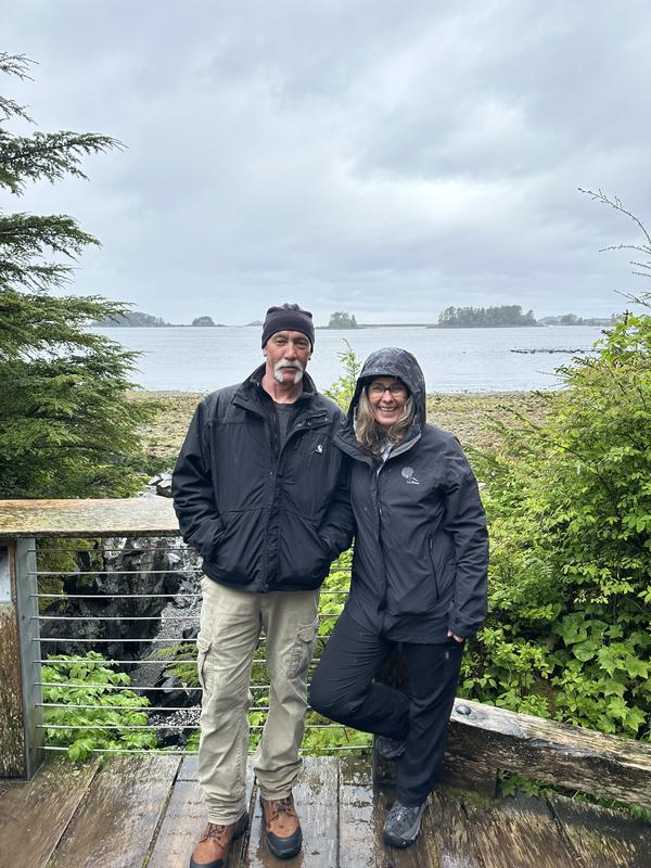Customer photo for "Alaska Raiinforest VS. LLBean Raincoat!"