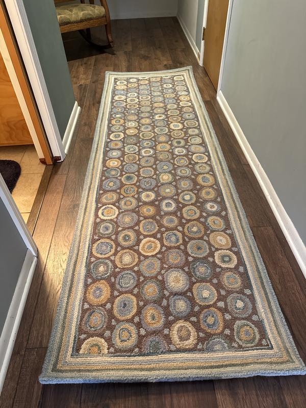 Bean's Wool Hooked Runner, Coins | Indoor at L.L.Bean