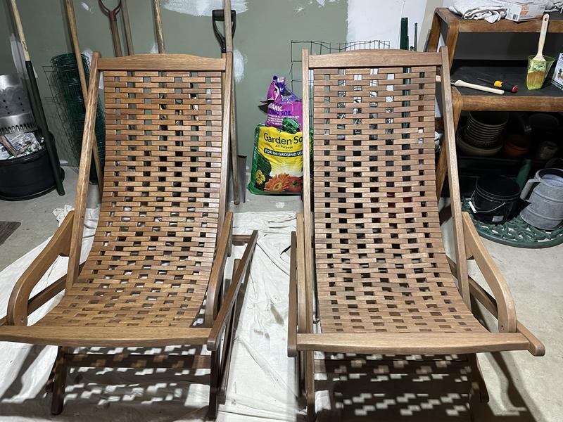 Wilson and fisher discount sling folding lounger