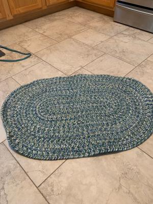 All Weather Braided Rug Concentric, Braided Rugs Ri
