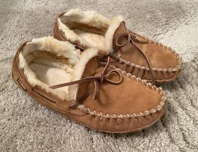 ll bean moccasin slippers