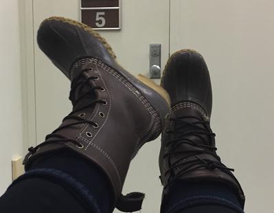 ll bean shearling duck boots