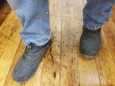 ll bean storm chaser slip on