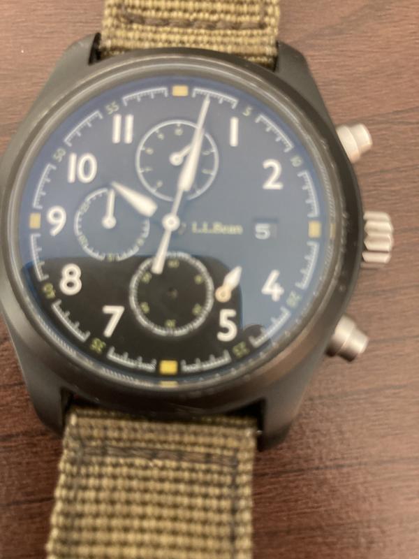 Ll bean hot sale hamilton chronograph